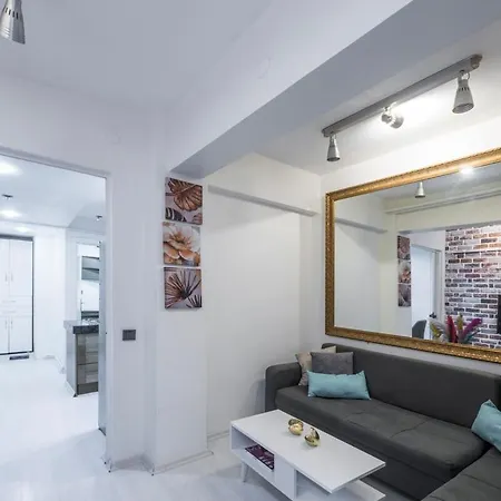 Lovely Studio W/small Yard In Cihangir Lägenhet Istanbul